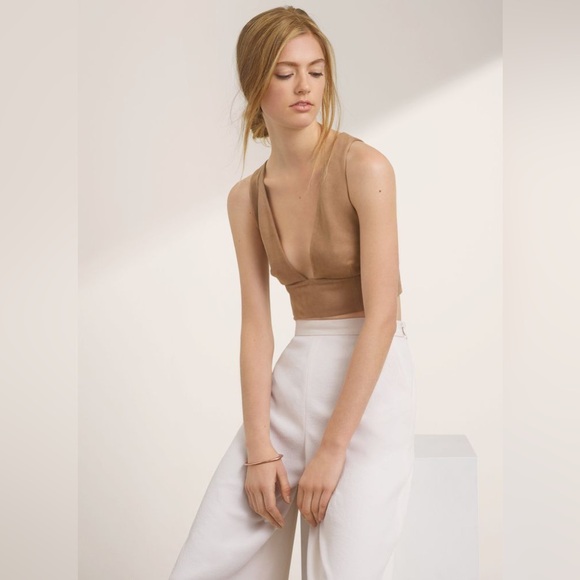 Aritzia Gerland Crop Tank NWT - Picture 4 of 4